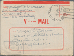 Vereinigte Staaten Von Amerika - Militärpost / Feldpost: 1938/72 Highly Interesting Accumulation Of - Autres & Non Classés
