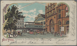 Vereinigte Staaten Von Amerika - Besonderheiten: 1900/1920, Small Set With 37 Historical Postcards W - Autres & Non Classés