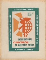 Vereinte Nationen - New York: 1970 (ca.), Artists Essay (180x258 Mm) For A 5 C. "International Contr - Other & Unclassified