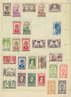 Vietnam-Nord (1945-1975): 1945/75 (ca.), Mint And Used Collection On Pages Inc. Used S/s, Inc. A Pag - Viêt-Nam