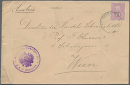 Alle Welt: 1890/1902, Correspondence To Private Commercial School Of Prof. Glasser In Vienna/Austria - Verzamelingen (zonder Album)