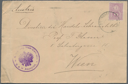 Alle Welt: 1890/1902, Correspondence To Private Commercial School Of Prof. Glasser In Vienna/Austria - Sammlungen (ohne Album)