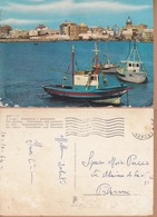 MARSALA - TRAPANI - IL PORTO - PESCHERECCI E PANORAMICA - VIAGG. 1966. - Marsala