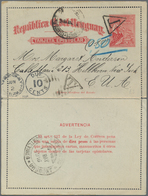 Alle Welt: 1875/1995 Accumulation Of Ca. 210 Unused And Used Postal Stationeries, Postal Stationery - Collections (without Album)