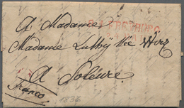 Alle Welt: 1836 To Modern: More Than 100 Covers, Postcards And Postal Stationery Items Worldwide, Fr - Collections (sans Albums)