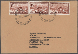 Alle Welt: 1870/1960, (ca.), Good Collection Of Over 200 Covers And Postal Stationery, Mainly German - Collections (sans Albums)