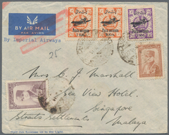 Alle Welt: 1899 - 1940 (approx.), More Than 30 Letters And Cards From All Over The World, Including - Verzamelingen (zonder Album)