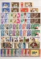Übersee: 1966/1972, Collection Of Only Complete MNH Issues In A Well Filled Stockbook Offering Perf. - Autres & Non Classés