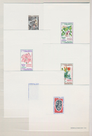 Afrika: 1968/1969, French Africa, Collection Of Apprx. 175 Different Epreuve De Luxe, Comprising Cen - Africa (Other)