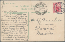 Australien + Ozeanien: 1858/1946, Lot Of Eleven Covers/cards Comprising Australia/States, NZ And Sol - Altri - Oceania