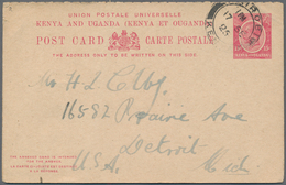 Britische Kolonien: 1880/1990 (ca.), Accumulation Of Ca. 350 Unused/CTO-used And Used Postal Station - Autres & Non Classés