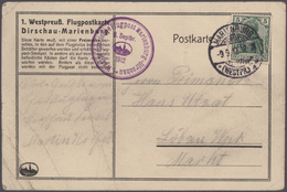 Flugpost Alle Welt: 1912/1975 (ca.), Airmail/Space, Sophisticated Holding Of Apprx. 100 Covers/cards - Otros & Sin Clasificación