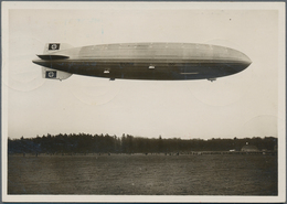 Zeppelinpost Deutschland: Collection Of Over 100 Zeppelin Items, Around 70 Flown Covers And 33 Schue - Luchtpost & Zeppelin
