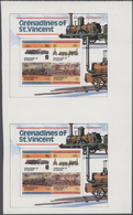 Thematische Philatelie: 1980s (approx). Lot Contains Imperforate Progressive Proof Stamps Of Grenadi - Unclassified