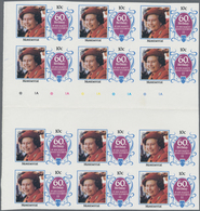 Thematische Philatelie: 1985/1986, Montserrat. Big Stock Of Imperforate Proof Progressive Stamps And - Non Classificati