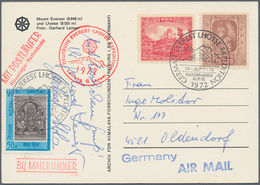 Thematik: Bergsteigen / Mountaineering: 1960/1978, Germany/Austria/Switzerland. Lot With 19 Covers A - Climbing