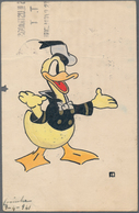 Thematik: Comics / Comics: 1943/2005 (ca.), DISNEY/ COMICS, Small Accumulation Of Postcards From The - Stripsverhalen