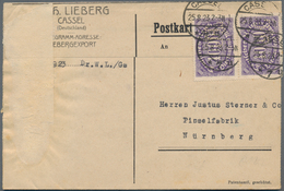 Thematik: Firmenlochung / Perfins: 1918/1953(ca.), Schöner Posten Von Ca. 150 Perfins, Fast Ausschli - Unclassified