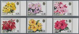 Thematik: Flora, Botanik / Flora, Botany, Bloom: 1984, NIUE: Flowers Six Different High Denominated - Autres & Non Classés