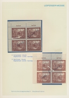 Thematik: Leipziger Messe / Leipzig Fair: 1947/1950, Umfassende Spezialisierte Sammlung In Zwei Ring - Non Classificati