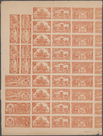 Thematik: Olympische Spiele / Olympic Games: 1908, Monaco. Sheet (479x321 Mm) With A Total Of 71 Exh - Otros & Sin Clasificación