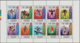 Thematik: Olympische Spiele / Olympic Games: 1969, Yemen - Kingdome: Olympic Games Munic 1972, 1b. T - Sonstige & Ohne Zuordnung