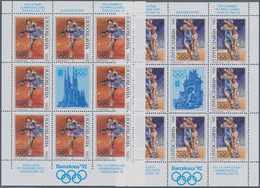 Thematik: Olympische Spiele / Olympic Games: 1992, Yugoslavia For Barcelona '92. Lot Of 1,000 Olympi - Otros & Sin Clasificación