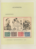 Thematik: Pfadfinder / Boy Scouts: 1918/1980 Ca., Comprehensive Worldwide Collection With Ca.300 Cov - Otros & Sin Clasificación
