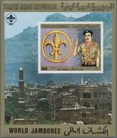 Thematik: Pfadfinder / Boy Scouts: 1985, Yemen, MNH Assortment Of Complete Sets And Souvenir Sheets: - Other & Unclassified