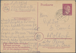 Thematik: Postautomation / Postal Mecanization: 1889/1981(ca.), Posten Von über 400 Belegen Postauto - Poste