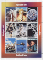 Thematik: Raumfahrt / Astronautics: 1998, Guinea, 300 Mint Never Hinged Mini Sheets, Each With Nine - Sonstige & Ohne Zuordnung