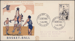 Thematik: Sport-Basketball / Sport-basketball: 1940/2010, (ca.), Huge BASKETBALL Collection "with Al - Basketbal