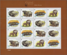 Thematik: Tiere- Exotische Tiere / Animals-exotic Animals: 2002, Guinea-Bissau, Complete Set Of Four - Sonstige & Ohne Zuordnung