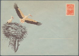 Thematik: Tiere-Vögel / Animals-birds: 1956/89, Collection Only USSR Ca. 167 Pictured Postal Station - Autres & Non Classés