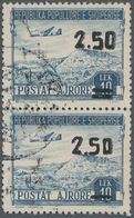 Albanien: 1945/1963, Mint And Used Lot On Retail Cards, Comprising Varieties Of 1945 Overprints, Com - Albania