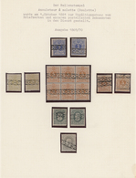 Belgien: 1870/1970 (ca.), Postmarks Of Belgium, Specialised Collection Of Apprx. 180 Stamps And Near - Collections