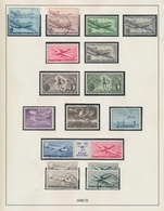 Belgien: 1879/1980, Multi-sided Collection In A Lindner Binder, From Some German Occupation WWI, Pre - Collezioni
