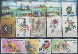 Belgien: 1965/1996, 100 Collections Of Mint Never Hinged Year Sets, Without The Definitives And The - Sammlungen