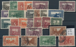 Bosnien Und Herzegowina (Österreich 1879/1918): 1906 - 1910, Small Lot Of Postage Stamp Issues, Whil - Bosnia And Herzegovina