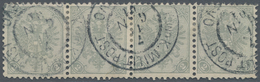 Bosnien Und Herzegowina: 1900, Definitives "Double Eagle", 2h. Grey, Specialised Assortment Of 19 St - Bosnië En Herzegovina