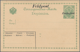 Bosnien Und Herzegowina - Ganzsachen: 1882/1916 Ca. 70 Postal Stationeries, Incl. Postal Stationery - Bosnie-Herzegovine