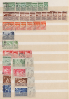 Bulgarien: 1939/1942, Used Stock With Commemoratives, Airmails And Definitives, Also Three Attractiv - Unused Stamps