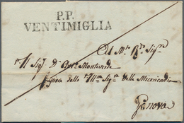 Frankreich: 1817 From Ca., Interesting Lot With Ca.30 Entires/covers, Comprising 13 Pre-philatelic L - Collezioni