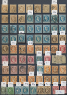 Frankreich: 1849/2000, Used And Mint Collection/holding In Three Thick Stockbooks, Well Filled And S - Verzamelingen