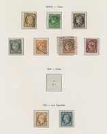 Frankreich: 1849/2012, A Splendid Collection In Nine Edifil Albums, Mainly In Mint Condition And App - Collections