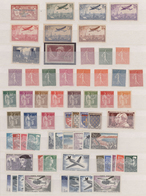 Frankreich: 1923/1970 (ca.), Mint Assortment On Stockpage, E.g. 1923 Bordeaux, 1930 Le Sourire De Re - Verzamelingen
