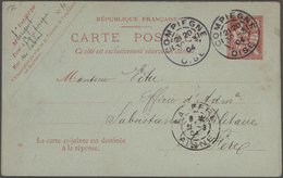 Frankreich - Ganzsachen: 1870/1935 Collection Of About 270 Unused And Used Postal Stationeries In La - Otros & Sin Clasificación