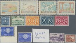 Griechenland: 1924/1971 (ca.), Greece And Areas Like Crete, Northern-Epirus And Occupied Areas In Tu - Storia Postale