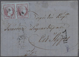 Griechenland - Stempel: 1860/1890 (ca.), POSTMARKS On LARGE HERMES HEADS, Extraordinary Collection O - Marcofilia - EMA ( Maquina De Huellas A Franquear)