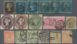 Großbritannien: 1840/1925 (ca.), Accumulation On Stockcards With Majority In The Pre-1910 QV/KEVII I - Autres & Non Classés